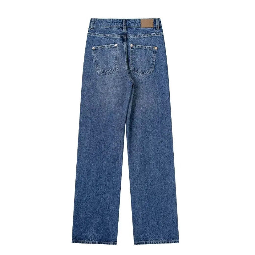 dark-blue-navy-faded-vintage-retro-bleach-wash-stretchable-cotton-straight-leg-wide-slim-boyfriend-mom-baggy-loose-cropped-long-mid-high-rise-waisted-elastic-waist-denim-jeans-pants-with-pockets-women-ladies-teens-girls-chic-trendy-spring-summer-2024-winter-fall-2025-casual-modern-street-wear-western-stockholm-style-clothing-australia-international-shipping-zara-dupe