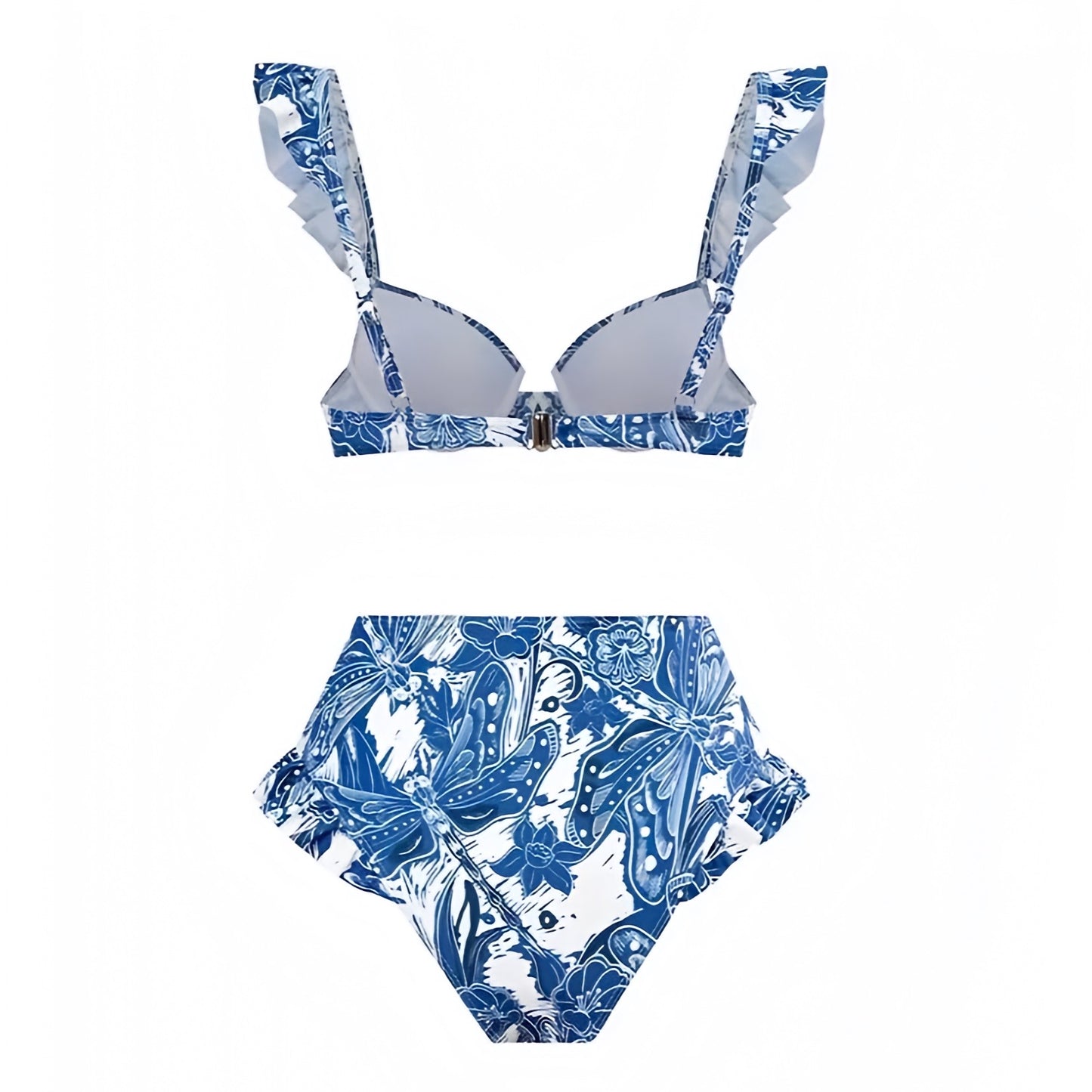 floral-print-dark-blue-and-white-flower-patterned-ruffle-trim-sweetheart-neckline-spaghetti-strap-sleeveless-backless-open-back-underwire-push-up-cheeky-thong-boho-bohemian-2-piece-bikini-set-top-bottoms-swimsuit-swimwear-bathing-suit-women-ladies-teens-tweens-chic-trendy-spring-2024-summer-elegant-classic-classy-feminine-preppy-style-tropical-european-greece-vacation-coastal-granddaughter-grandmillennial-mamma-mia-beach-wear-revolve-loveshackfancy-roller-rabbit-minow-frankies-bikinis-blackbough-dupe