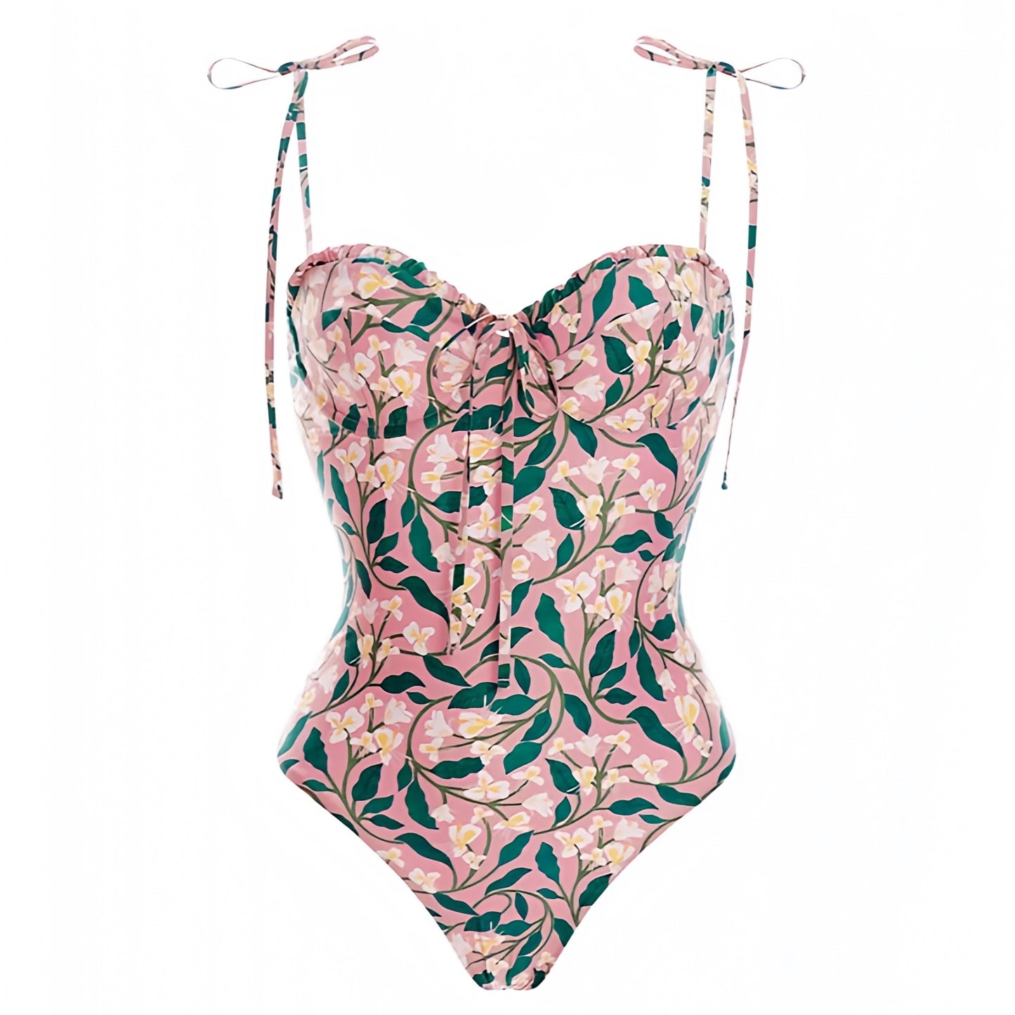 floral-print-pink-yellow-white-green-multi-color-flower-patterned-slim-fit-bodycon-ruffle-trim-scalloped-bow-string-tie-sweetheart-neckline-spaghetti-strap-sleeveless-backless-open-back-underwire-push-up-cheeky-thong-boho-bohemian-modest-one-piece-swimsuit-swimwear-bathing-suit-women-ladies-teens-tweens-chic-trendy-spring-2024-summer-elegant-feminine-preppy-style-tropical-hawaiian-vacation-beach-wear-revolve-altard-state-loveshackfancy-frankies-bikinis-blackbough-kulakinis-dupe