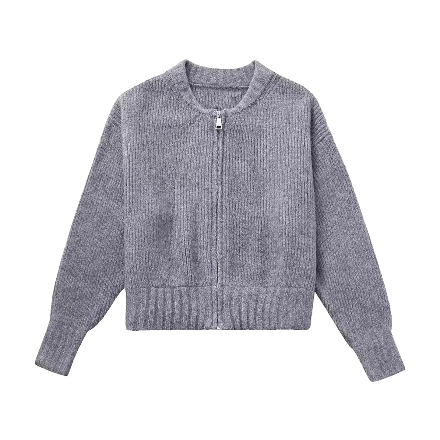 dark-grey-gray-knitted-ribbed-chunky-knit-cotton-woolen-soft-crochet-zip-up-zipper-long-sleeve-o-crew-neck-loose-cropped-cardigan-sweater-knitwear-jumper-jacket-coat-cozy-warm-women-ladies-teens-unisex-girls-fall-2024-autumn-winter-2025-chic-trendy-casual-neutral-basic-feminine-cute-stockholm-style-scandinavian-scandi-street-wear-back-to-school-modest-preppy-zara-revolve-aritzia-mango-reformation-dupe