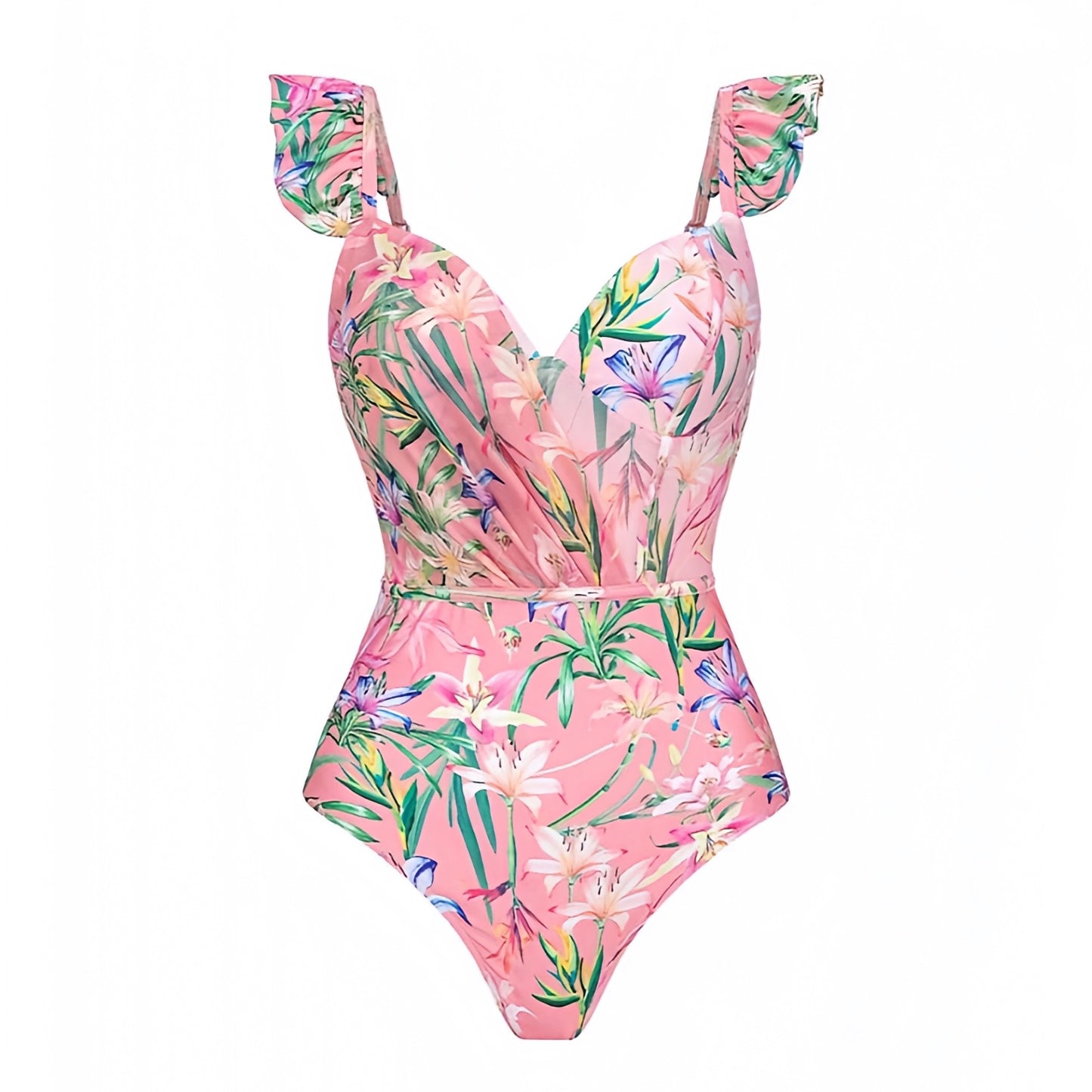 floral-print-light-pink-purple-yellow-green-multi-color-tropical-flower-patterned-slim-fit-bodycon-ruffle-trim-sweetheart-neckline-spaghetti-strap-sleeveless-backless-open-back-underwire-push-up-cheeky-thong-boho-bohemian-modest-one-piece-swimsuit-bikini-set-swimwear-bathing-suit-women-ladies-teens-tweens-chic-trendy-spring-2024-summer-elegant-feminine-preppy-style-hawaiian-vacation-beach-wear-revolve-altard-state-loveshackfancy-frankies-bikinis-blackbough-kulakinis-fillyboo-dupe