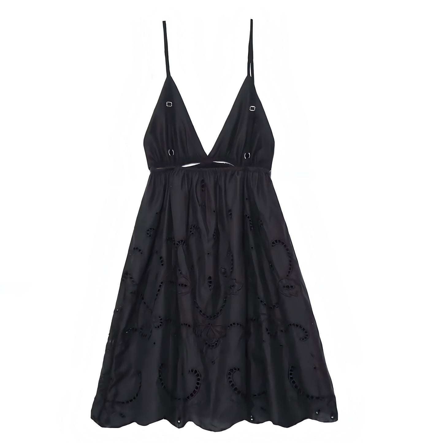 black-eyelet-embroidered-pointelle-broderie-patterned-slim-fit-drop-waist-cut-out-spaghetti-strap-deep-v-neck-sleeveless-backless-open-back-tiered-flowy-linen-boho-bohemian-short-mini-dress-evening-gown-women-ladies-teens-tweens-chic-trendy-spring-2024-summer-elegant-semi-formal-casual-feminine-preppy-style-prom-homecoming-hoco-cocktail-party-wedding-guest-tropical-hawaiian-island-european-vacation-beach-wear-sundress-revolve-zara-aritzia-urban-outfitters-pacsun-charo-ruiz-altard-state-loveshackfancy-dupe