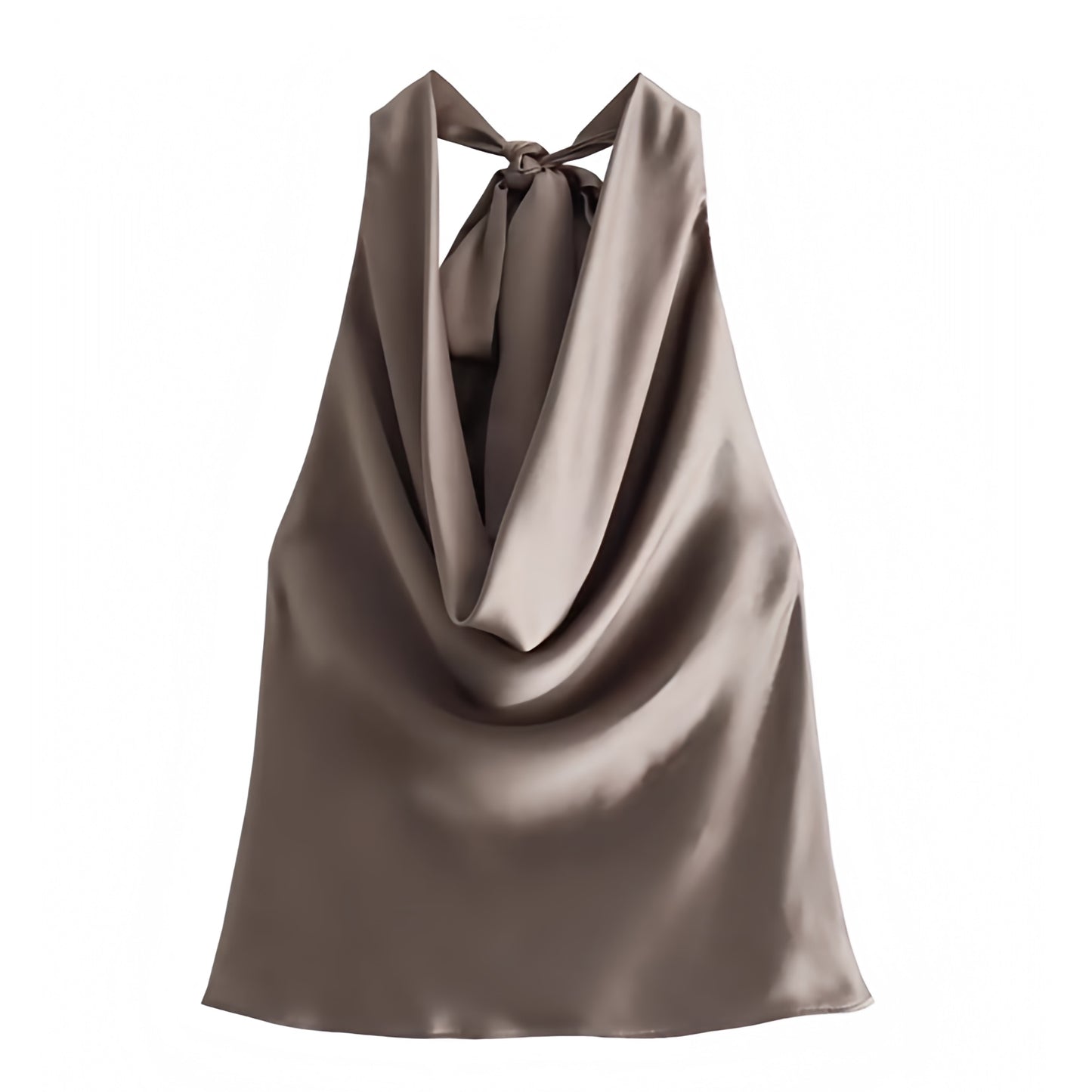light-brown-khaki-satin-silk-draped-ruched-scoop-neck-slim-fit-backless-open-back-cut-out-sleeveless-halter-crop-camisole-tank-top-blouse-women-ladies-chic-trendy-spring-2024-summer-elegant-casual-semi-formal-classy-feminine-party-date-night-out-sexy-club-wear-90s-minimalist-office-siren-style-zara-revolve-aritzia-white-fox-princess-polly-babyboo-iamgia-edikted-fenity