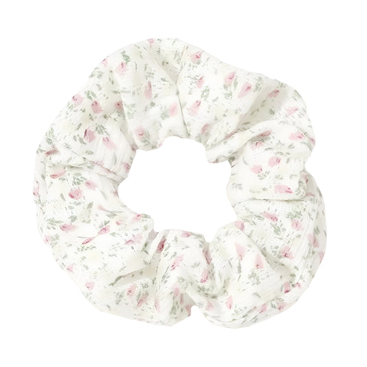 Light Pink Primrose Hair Scrunchy