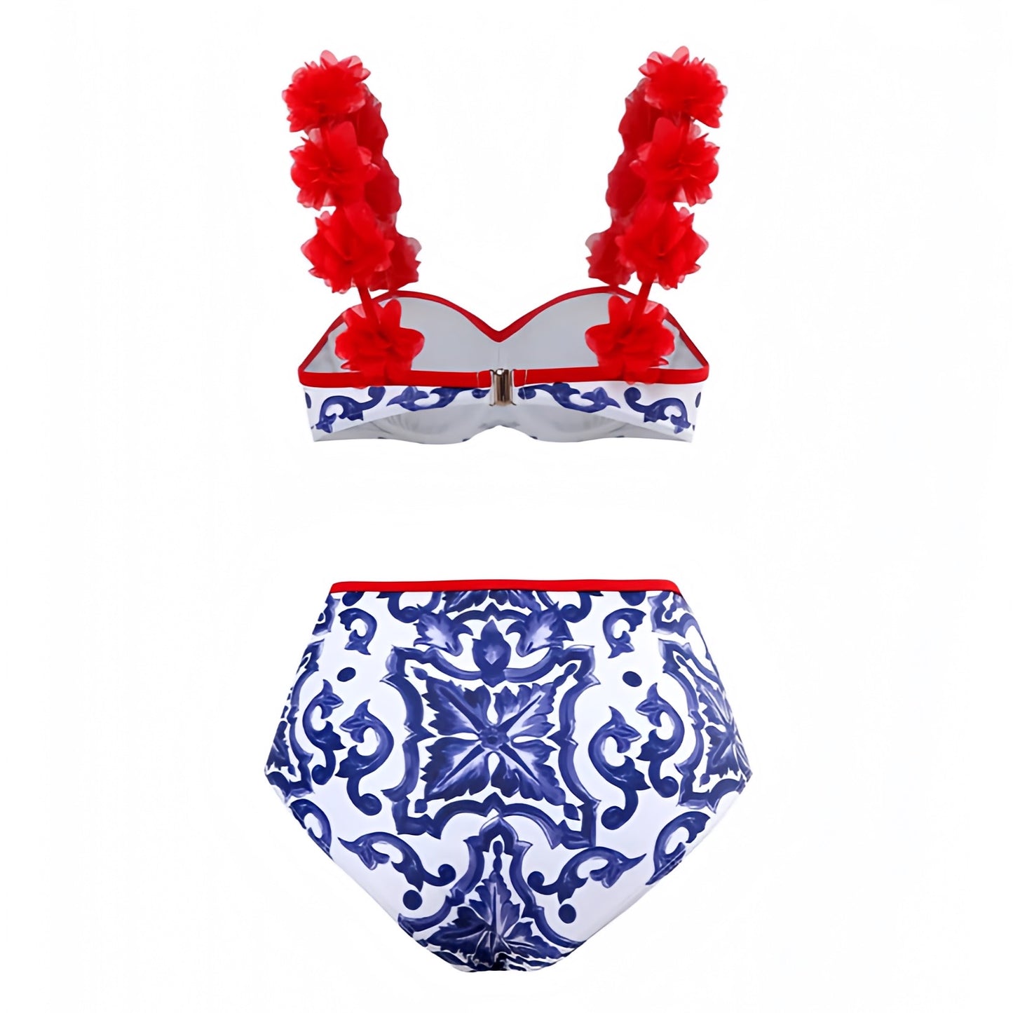 floral-print-dark-blue-white-red-multi-color-patterned-ruffle-trim-sweetheart-neckline-spaghetti-strap-sleeveless-backless-open-back-underwire-push-up-cheeky-thong-boho-bohemain-2-piece-bikini-set-top-bottoms-swimsuit-swimwear-bathing-suit-women-ladies-teens-tweens-chic-trendy-spring-2024-summer-elegant-feminine-preppy-style-tropical-european-greece-vacation-mamma-mia-coastal-granddaughter-4th-of-july-beach-wear-revolve-altard-state-luisa-cb-positano-frankies-bikinis-blackbough-fillyboo-dupe