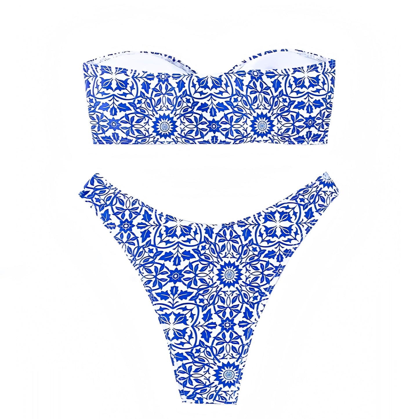 floral-print-dark-navy-blue-and-white-multi-color-floral-flower-patterned-bandeau-strapless-sleeveless-wireless-push-up-cheeky-thong-2-piece-bikini-set-swimsuit-top-bottoms-swimwear-bathing-suit-women-ladies-chic-trendy-spring-2024-summer-elegant-feminine-cute-girlie-preppy-style-european-greece-vacation-beach-wear-coastal-granddaughter-mamma-mia-blackbough-kulakinis-frankies-pacsun-garage-dupe