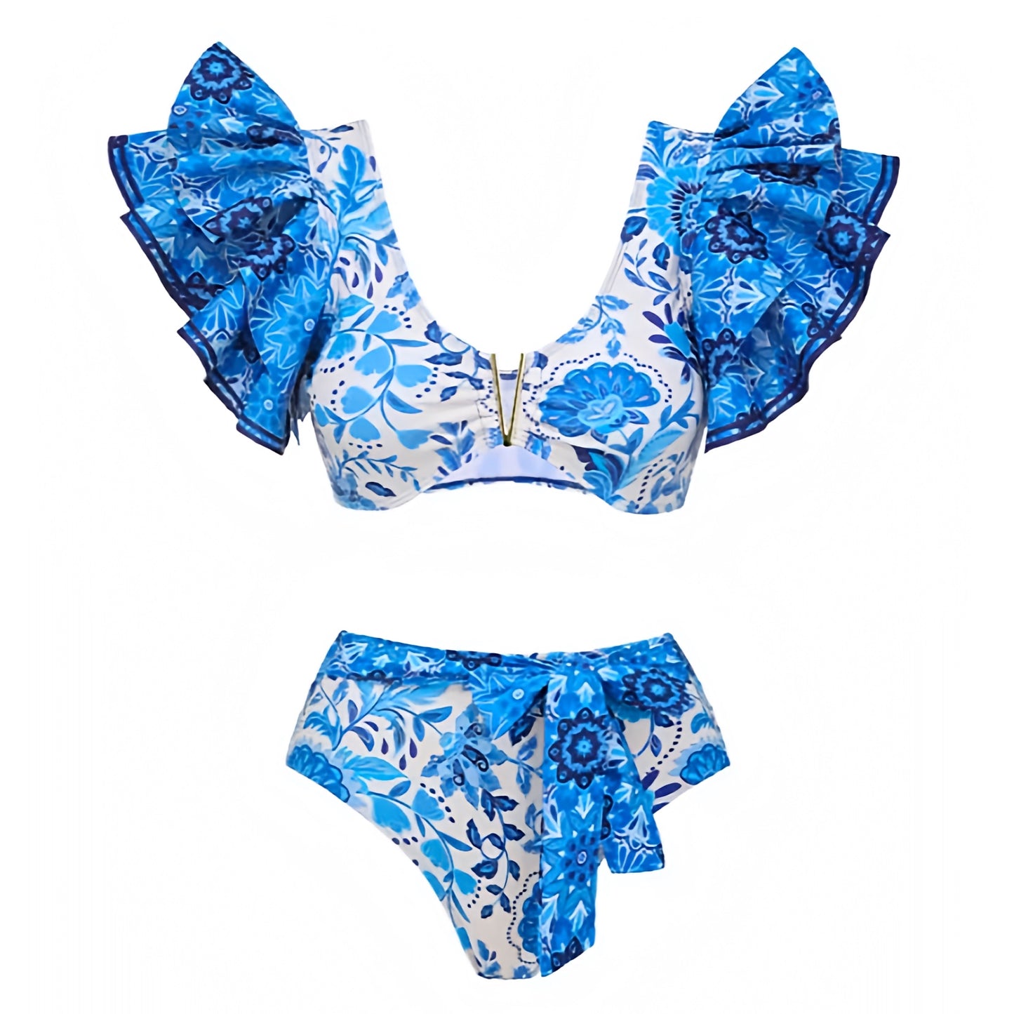 floral-print-light-blue-and-white-multi-color-flower-patterned-layered-ruffle-trim-bow-string-tie-short-puff-sleeve-scoop-neckline-underwire-push-up-cheeky-thong-2-piece-bikini-set-swimsuit-top-bottoms-swimwear-bathing-suit-women-ladies-teens-tweens-chic-trendy-spring-2024-summer-elegant-feminine-preppy-style-girlie-cute-tropical-european-greece-vacation-beach-wear-coastal-granddaughter-mamma-mia-blackbough-frankies-kulakinis-altard-state-fillyboo-roller-rabbit-revolve-dupe