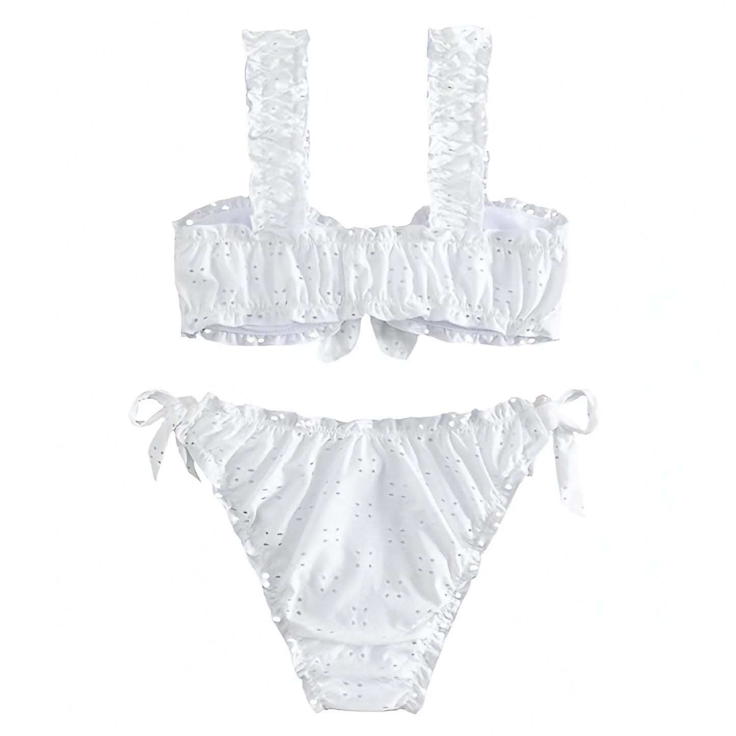 white-eyelet-broderie-pointelle-ruffle-trim-scalloped-bow-tie-sweetheart-neckline-spaghetti-strap-sleeveless-backless-open-back-wireless-push-up-cheeky-thong-boho-bohemian-2-piece-bikini-set-swimsuit-top-bottoms-swimwear-bathing-suit-women-ladies-teens-tweens-chic-trendy-spring-2024-summer-elegant-classy-classic-feminine-coquette-preppy-style-tropical-european-vacation-coastal-granddaughter-beach-wear-revolve-altard-state-frankies-bikinis-blackbough-kulakinis-dupe