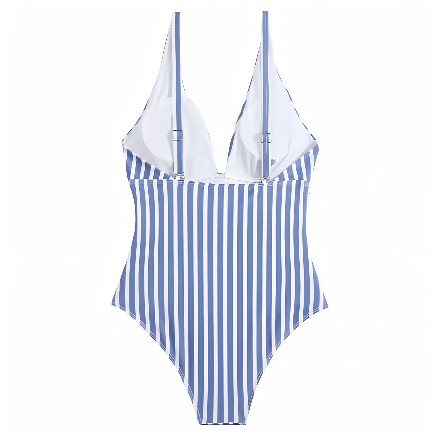 light-blue-and-white-striped-seersucker-v-neck-spaghetti-strap-push-up-wireless-thong-cheeky-bodycon-one-piece-swimsuit-bikini-swimwear-bathing-suit-spring-2024-summer-chic-trendy-women-ladies-elegant-classy-modest-preppy-style-coastal-granddaughter-beach-wear-hill-house-minow-frankies-dupe