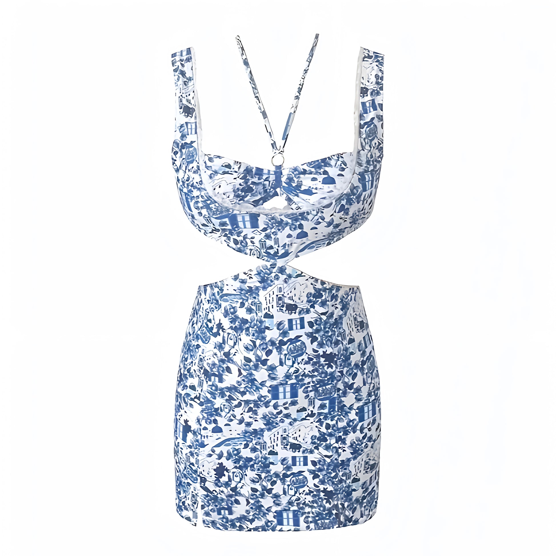 floral-print-dark-blue-and-white-flower-patterned-bodycon-cut-out-lace-trim-square-neck-short-sleeve-halter-spaghetti-strap-backless-open-back-mini-dress-women-ladies-chic-trendy-spring-2024-summer-elegant-semi-formal-casual-feminine-preppy-style-coastal-granddaughter-prom-party-european-beach-vacation-sundress-altard-state-edikted-revolve-princess-polly