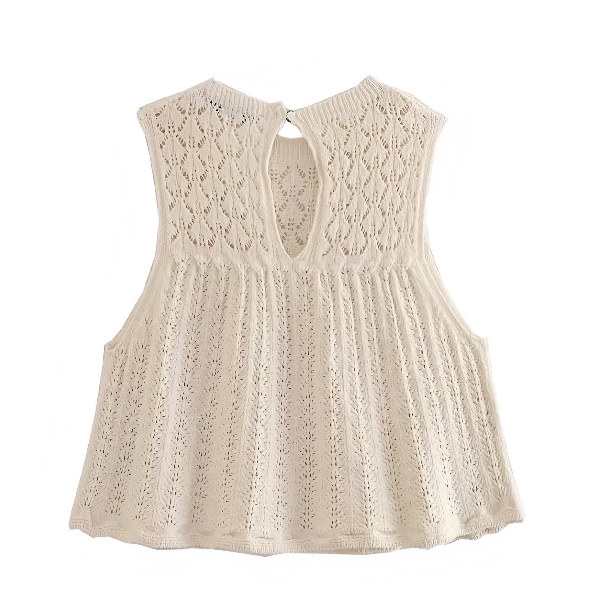 white-ivory-knit-crochet-embroidered-patterned-ruffled-short-sleeve-cut-out-crop-cami-top-blouse-and-mid-low-rise-mini-skirt-two-piece-set-dress-women-ladies-chic-trendy-spring-2024-summer-elegant-casual-semi-formal-classy-european-beach-wear-tropical-vacation-sundress-zara-revolve-aritzia