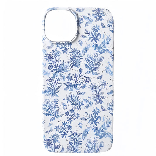 floral-print-light-blue-and-white-flower-patterned-design-hard-plastic-high-quality-shock-proof-phone-case-for-iphone-chic-trendy-women-ladies-girls-spring-2024-summer-feminine-elegant-preppy-coastal-granddaughter-beach-vacation-style-wildflower-casetify-dupe