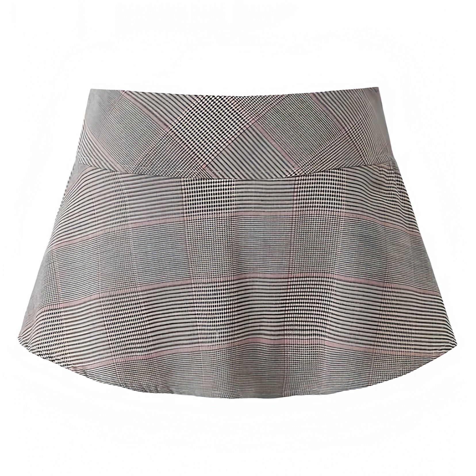 light-grey-gray-plaid-multi-color-slim-tight-fit-pleated-bow-mid-low-rise-waisted-fitted-waist-slit-short-mini-skirt-skort-with-shorts-women-ladies-chic-trendy-spring-2024-summer-casual-feminine-office-siren-90s-minimalist-coquette-blokette-preppy-school-academia-club-wear-night-out-sexy-party-korean-stockholm-style-zara-revolve-aritzia-brandy-melville-urban-outfitters