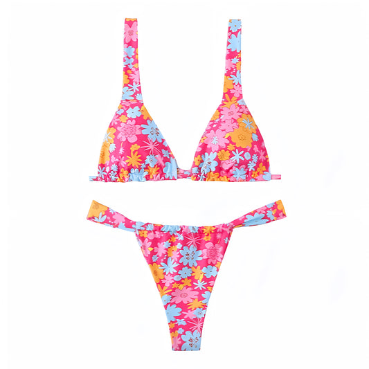 floral-print-hot-bright-pink-orange-blue-multi-color-flower-patterned-v-neck-spaghetti-strap-push-up-wireless-cheeky-thong-triangle-bikini-set-two-piece-swimsuit-top-and-bottoms-swimwear-bathing-suit-women-ladies-chic-trendy-spring-2024-summer-preppy-style-tropical-hawaiian-vacation-beach-wear-malibu-barbie-black-bough-kula-kinis
