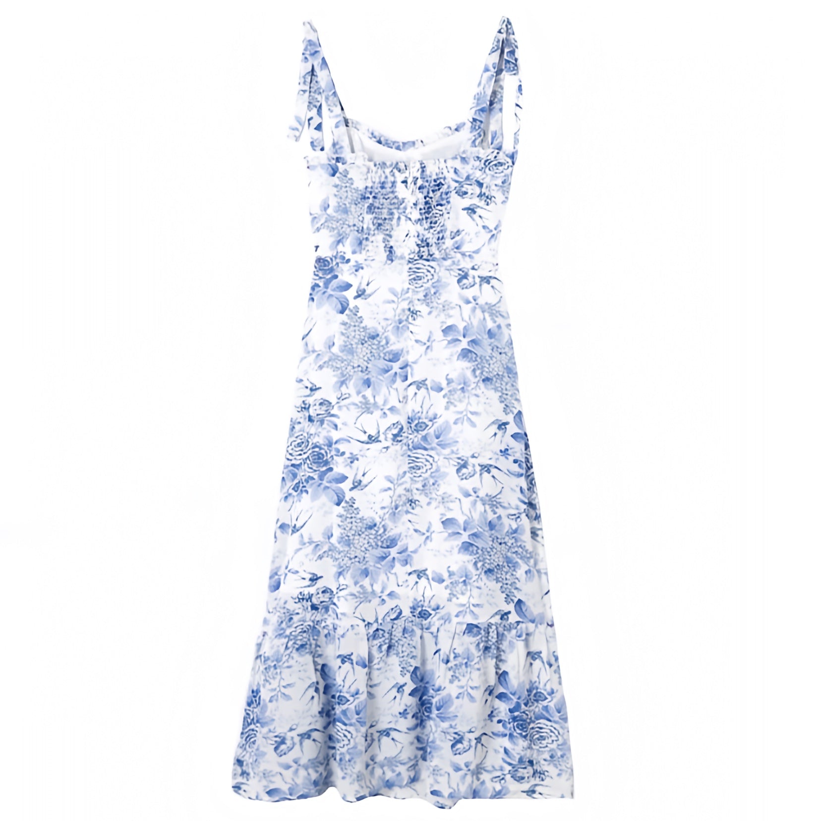 light blue floral bodycon dress SHEIN Glamour Light Blue Floral Square Neck Backless Long Sleeve Cut Out Mini Bodycon Dress,Elegant Birthday Party Autumn Outfits,Women Concert Club Rave Streetwear