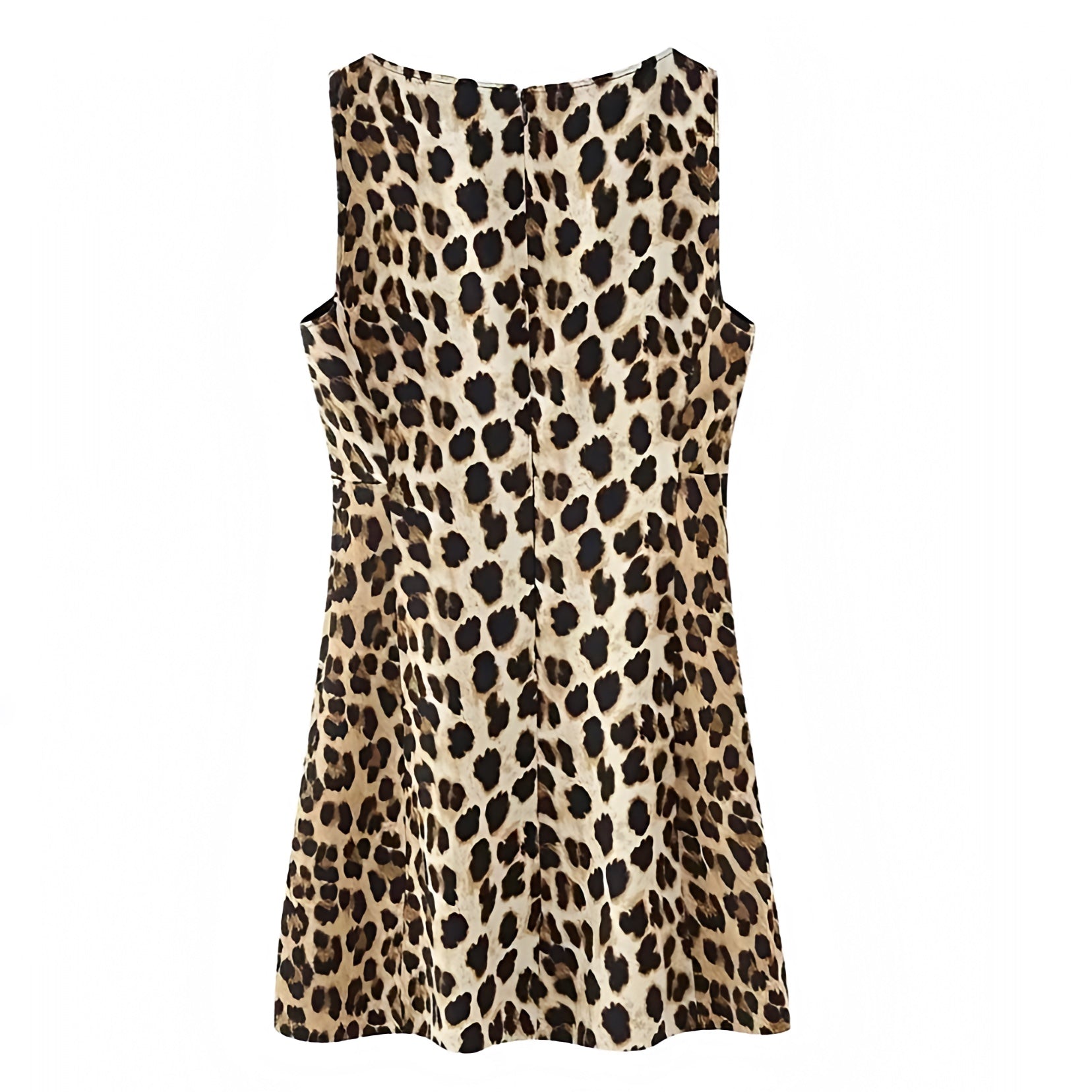 Women's Leopard Print Slim Fit Bodycon Sleeveless Boat Neck Mini Dress – Dazey Hill Women's Leopard Print Slim Fit Bodycon Sleeveless Boat Neck Mini Dress – Dazey Hill