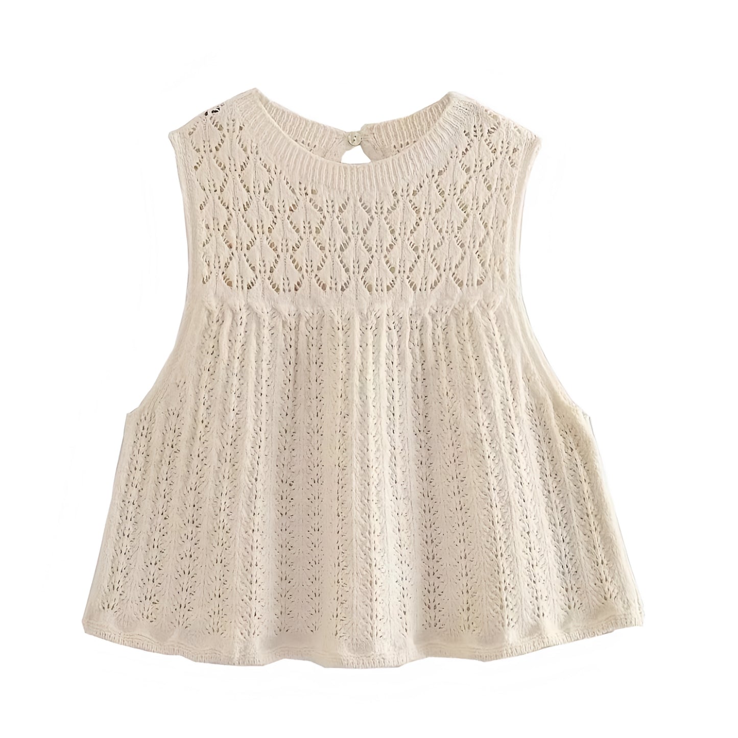 white-ivory-knit-crochet-embroidered-patterned-ruffled-short-sleeve-cut-out-crop-cami-top-blouse-and-mid-low-rise-mini-skirt-two-piece-set-dress-women-ladies-chic-trendy-spring-2024-summer-elegant-casual-semi-formal-classy-european-beach-wear-tropical-vacation-sundress-zara-revolve-aritzia