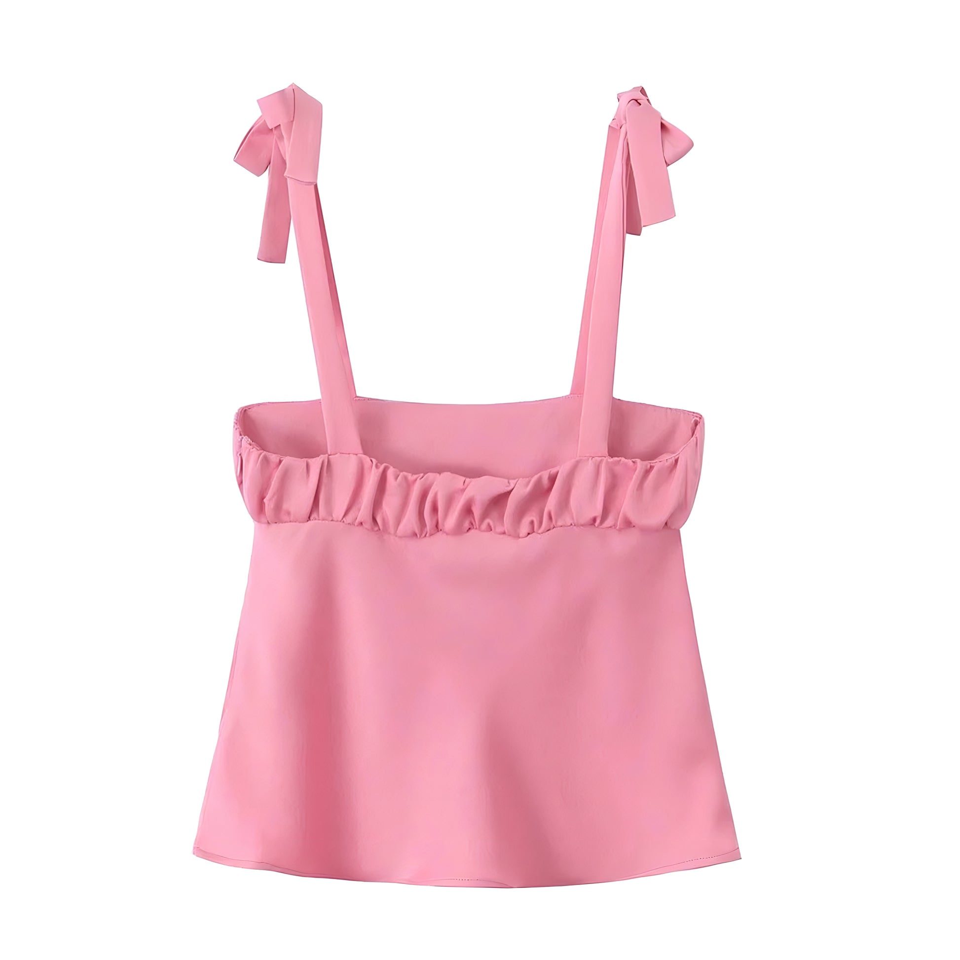 light-bright-pink-slim-fit-ruched-smocked-sleeveless-spaghetti-strap-bow-backless-open-back-tiered-boho-bohemian-full-length-hip-camisole-crop-tank-top-blouse-shirt-women-ladies-teens-tweens-chic-trendy-spring-2024-summer-elegant-casual-semi-formal-feminine-classy-preppy-beach-wear-stockholm-style-tops-zara-urban-outfitters-aritzia-revolve-brandy-melville-altard-state-dupe