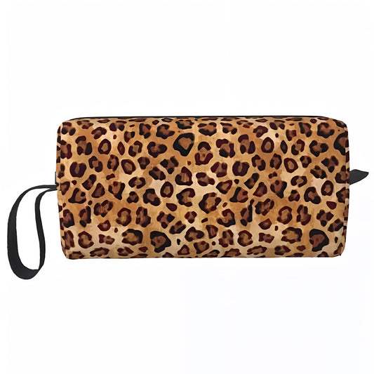 cheetah-leopard-animal-print-patterned-brown-white-black-cosmetics-makeup-bag-pouch-small-clutch-purse-women-ladies-girls-spring-2024-summer-chic-trendy-preppy-style-y2k