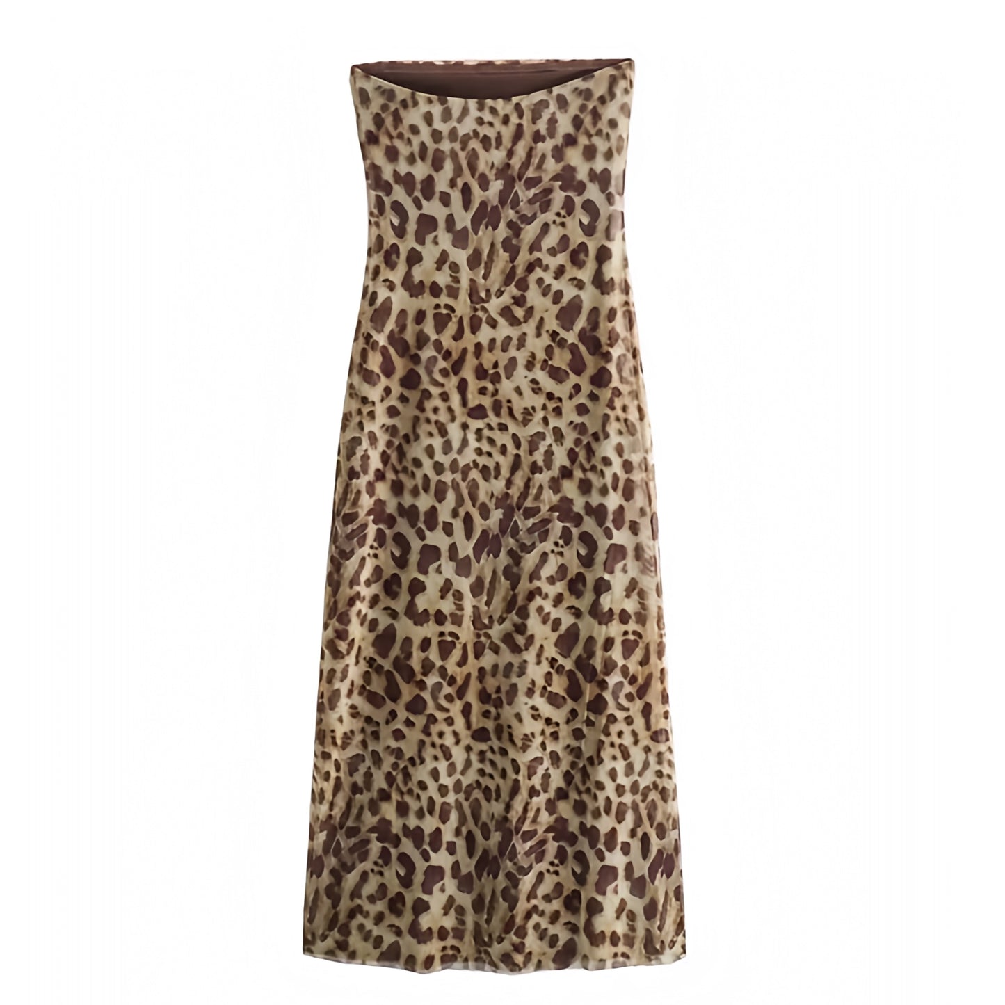 leopard-cheetah-animal-print-patterned-brown-black-multi-color-slim-fit-bodycon-silhouette-strapless-sleeveless-bandeau-tube-midi-long-maxi-slip-dress-with-slit-evening-gown-women-ladies-teens-tweens-chic-trendy-spring-2024-summer-elegant-casual-semi-formal-classy-feminine-preppy-y2k-cocktail-party-club-wear-night-out-tropical-exotic-european-vacation-sundress-stockholm-style-90s-minimalist-office-dresses-zara-revolve-aritzia-reformation-free-people-princess-polly-dupe