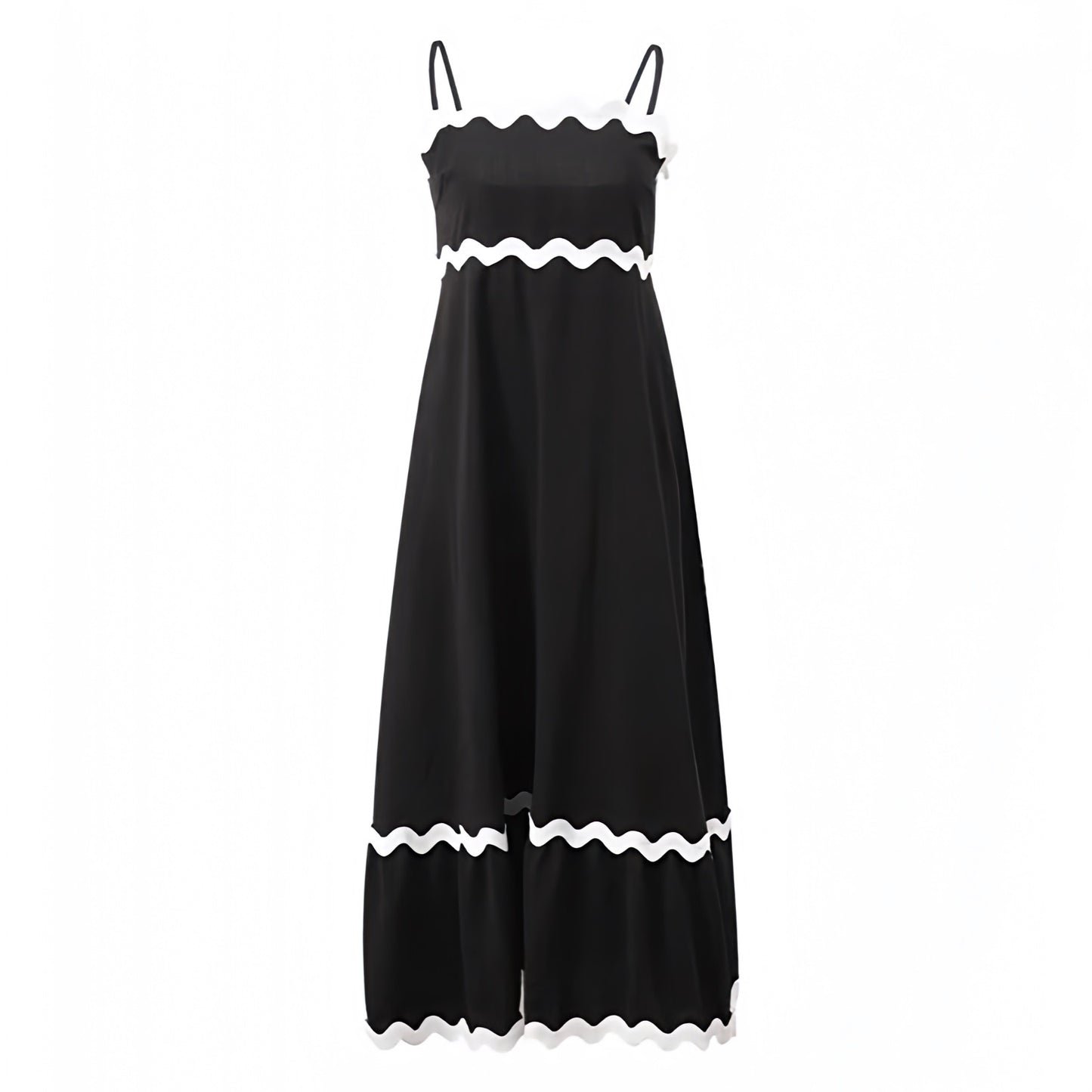 black-and-white-trim-lined-striped-contrast-bodycon-drop-waist-spaghetti-strap-sleeveless-flowy-linen-midi-long-maxi-dress-women-ladies-chic-trendy-spring-2024-summer-elegant-semi-formal-casual-classy-feminine-european-beach-vacation-sundress-evening-gown-zara-revolve