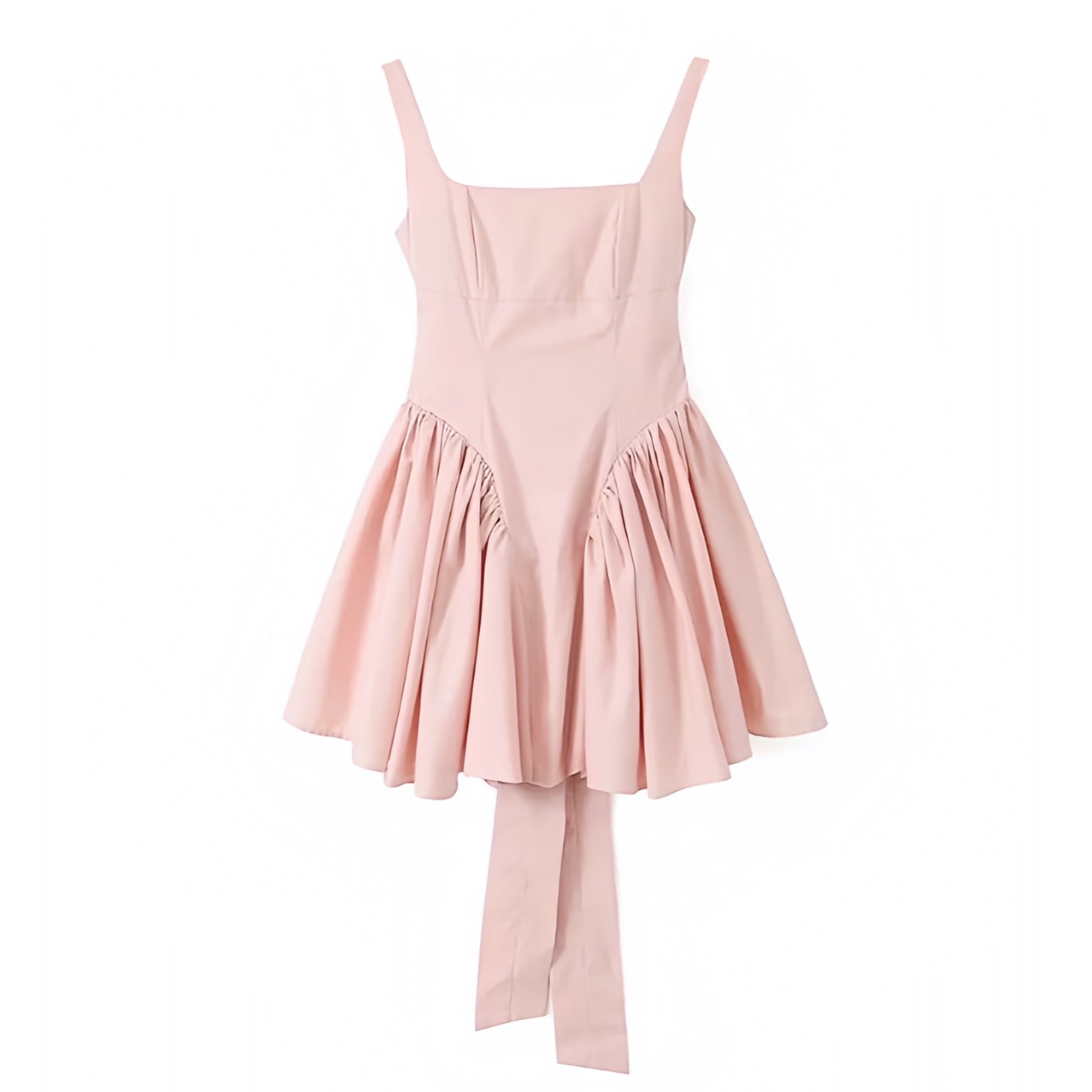 Light Pink Bow Corset Backless Drop Waist Spaghetti Strap Mini Dress Dazey Hill Light Pink Bow Corset Backless Drop Waist Spaghetti Strap Mini Dress Dazey Hill