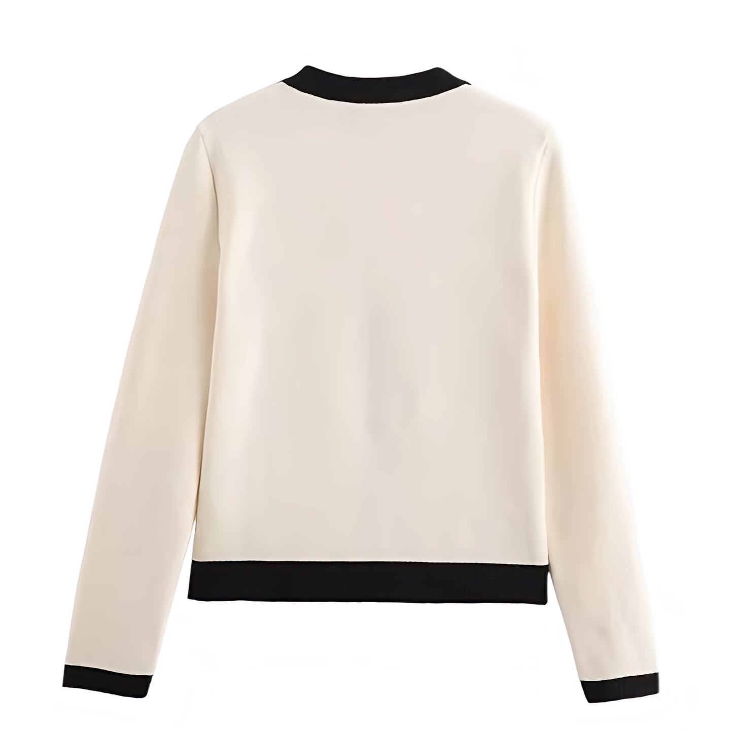 cream-off-white-and-black-contrast-lined-striped-outlined-knit-cotton-soft-woolen-cashmere-knitted-gold-button-down-round-neckline-crew-neck-long-sleeve-cropped-cardigan-sweater-jacket-knitwear-jumper-coat--with-pockets-cozy-warm-women-ladies-teens-unisex-girls-fall-2024-autumn-winter-2025-chic-trendy-casual-semi-formal-neutral-basic-feminine-cute-elegant-classy-classic-old-money-parisian-stockholm-style-scandinavian-scandi-street-wear-back-to-school-modest-preppy-zara-revolve-aritzia-chanel-dupe