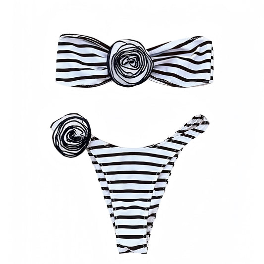 black-and-white-striped-contrast-rose-floral-3d-flower-bandeau-strapless-sleeveless-backless-open-back-wireless-push-up-cheeky-thong-boho-bohemian-2-piece-bikini-set-swimsuit-top-bottoms-swimwear-bathing-suit-women-ladies-teens-tweens-chic-trendy-spring-2024-summer-elegant-classy-classic-feminine-preppy-style-old-money-tropical-european-vacation-beach-wear-revolve-same-oneone-frankies-bikinis-blackbough-kulakinis-dupe