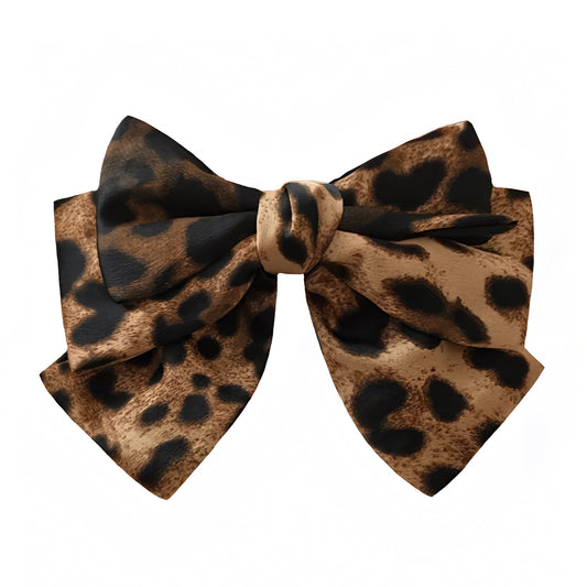 cheetah-leopard-animal-print-brown-black-clip-in-hair-bow-large-small-accessory-for-women-ladies-girls-chic-trendy-spring-2024-summer-elegant-y2k-coquette-style