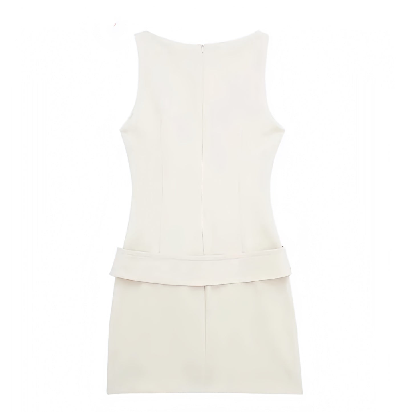 light-beige-nude-tan-neutral-solid-slim-fit-bodycon-fitted-bodice-cinched-waist-pleated-belt-sleeveless-boatneck-short-sleeeve-mini-dress-with-pockets-women-ladies-chic-trendy-spring-2024-summer-elegant-casual-semi-formal-classy-feminine-evening-cocktail-party-classic-date-night-out-sexy-club-wear-european-vacation-sundress-90s-minimalist-minimalism-office-siren-stockholm-style-dresses-zara-revolve-aritzia-reformation-staud-dupe