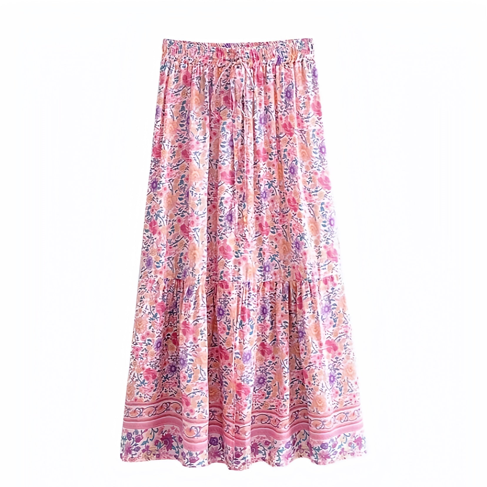 Lilly tiered maxi skirt hotsell