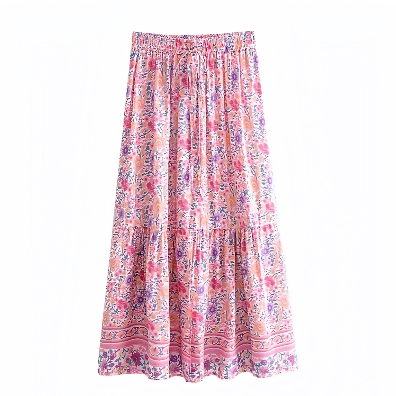 floral-print-light-pink-purple-multi-color-flower-patterned-slim-fit-mid-low-rise-waisted-fitted-waist-draw-string-tied-tiered-linen-boho-bohemian-flowy-midi-long-maxi-skirt-women-ladies-teens-tweens-chic-trendy-spring-2024-summer-elgeant-casual-feminine-preppy-style-tropical-hawaiian-beach-wear-vacation-skirts-altard-state-zara-aritzia-revolve-mango-dupe