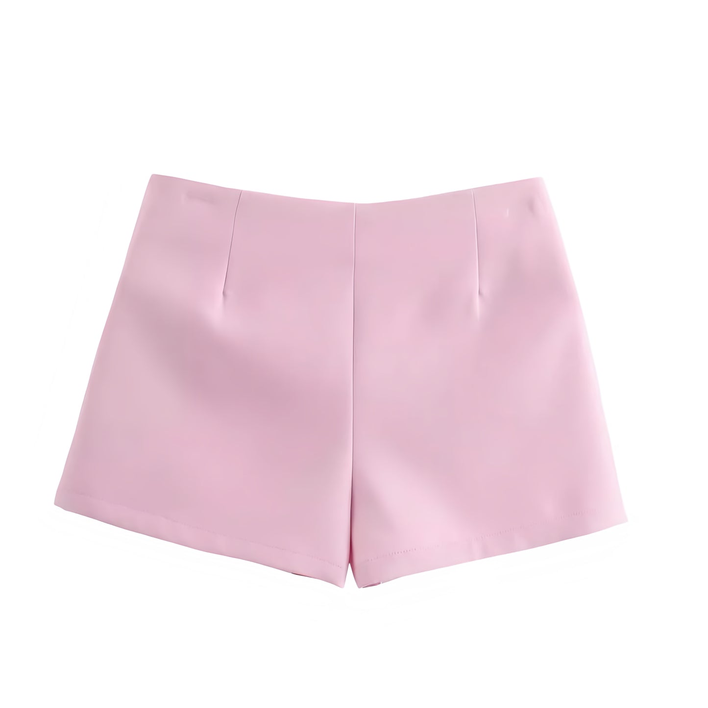 Light Pink Bow Low-Rise Mini Pencil Skort