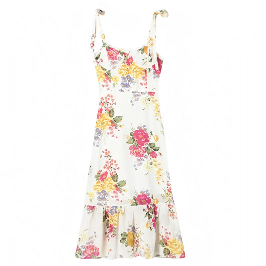 floral-print-ivory-white-pink-red-yellow-purple-multi-color-flower-patterned-slim-fit-bodycon-corset-bustier-ruffle-trim-bow-string-tie-spaghetti-strap-sweetheart-neckline-sleeveless-tiered-flowy-midi-long-maxi-dress-evening-gown-women-ladies-teens-tweens-chic-trendy-spring-2024-summer-elegant-casual-semi-formal-classy-feminine-prom-party-wedding-guest-debutante-homecoming-dance-preppy-style-beach-wear-vacation-sundress-altard-state-revolve-reformation-princess-polly-urban-outfitters-zara-dupe