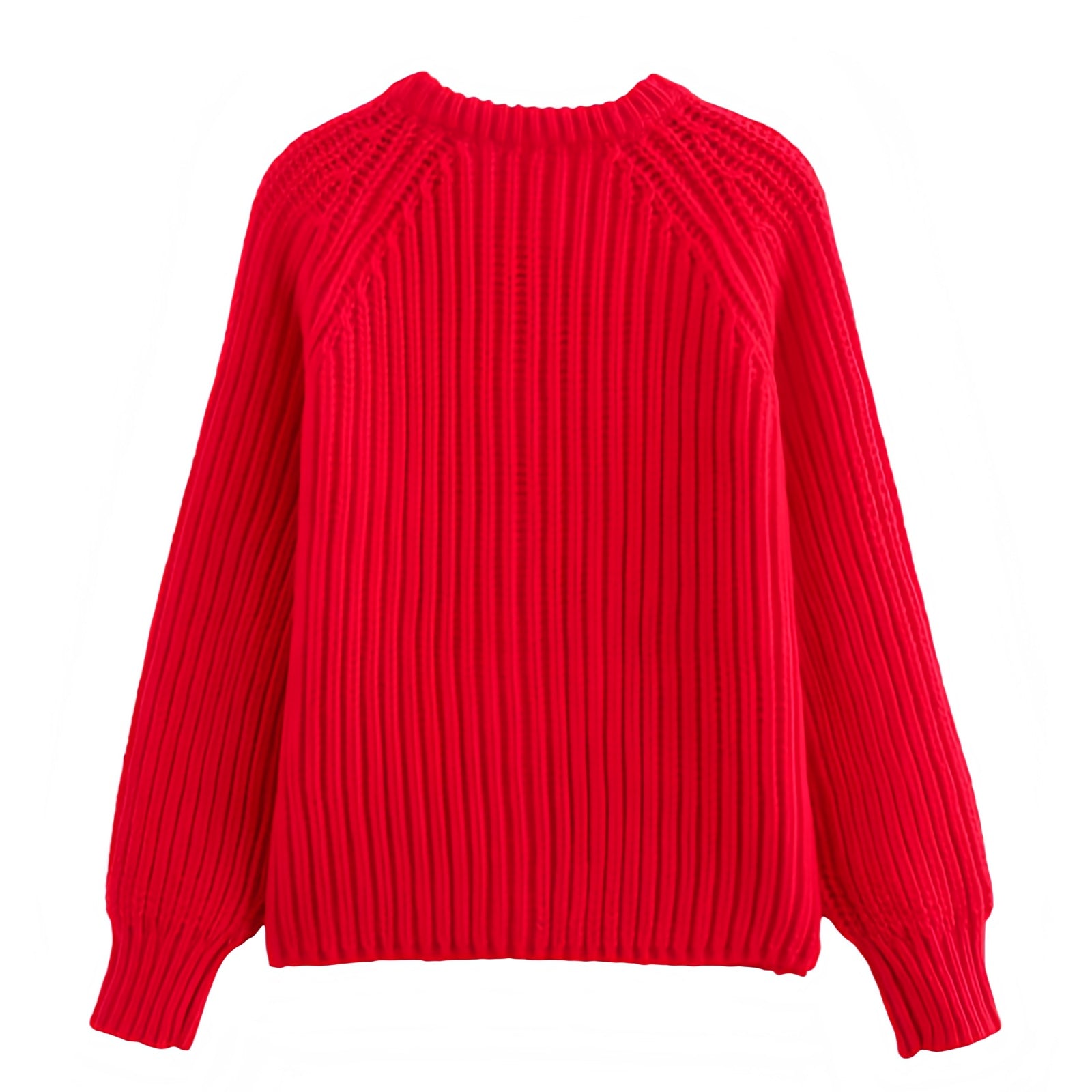 Red knitted button-down long sleeve cardigan sweater for women and teens, bright red chunky knit soft cozy warm thick oversized knitwear, elegant trendy casual chic jumper for fall autumn winter 2025, Zara and Aritzia dupe cardigan, warm cozy textured wool knit sweater shipping globally worldwide to US, UK, Canada, Europe, Australia and Asia.