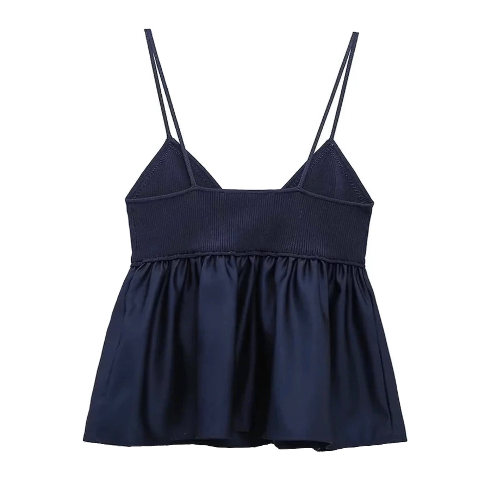 Navy Blue Knit Cami Top – DAZEY HILL