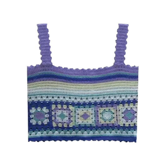 Venus Knit Crochet Top