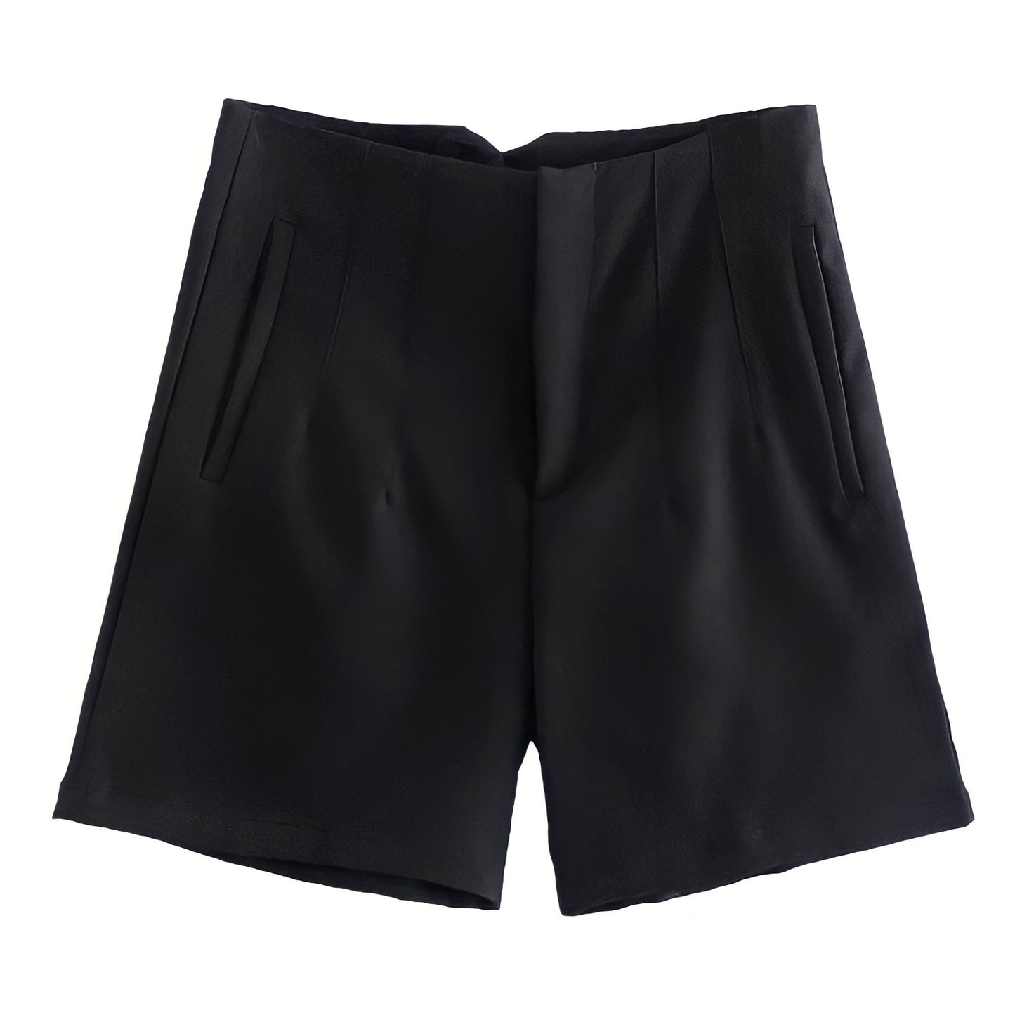 Charcoal High Waisted Shorts